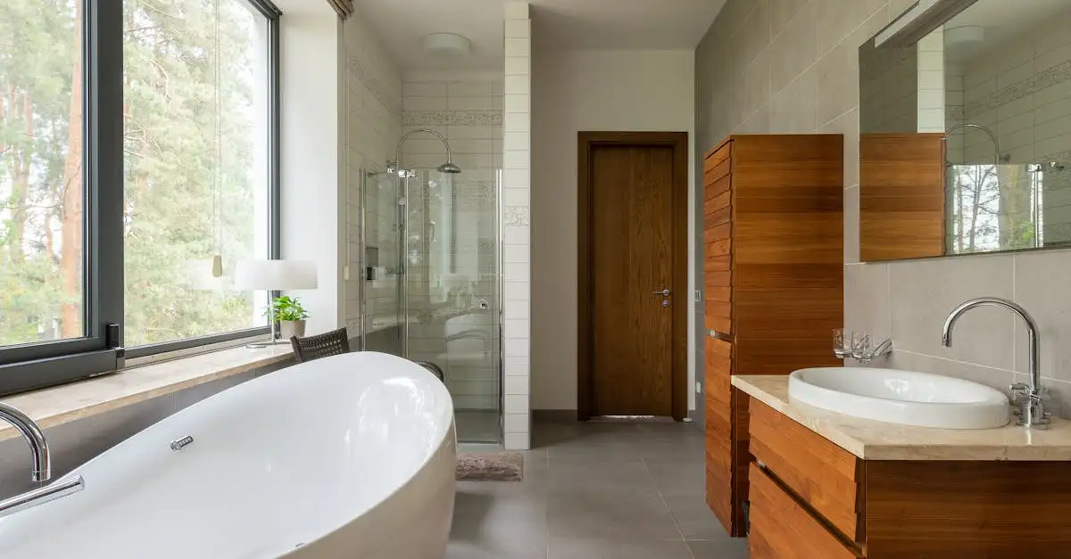 Badewanne beige